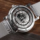 free ship Silver And Gold Alloy Mesh Belt Unisex Watches 2018