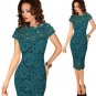 free ship Women Elegant Sexy Crochet Hollow Out Dress 2018