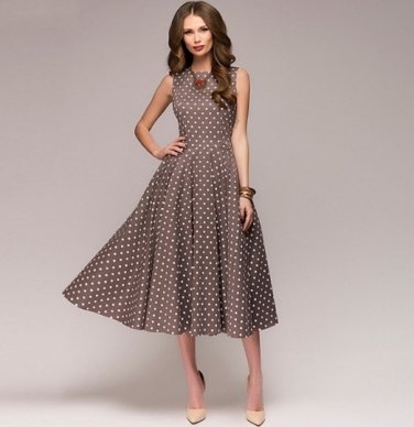 free ship Summer New sleeveless O-neck vestidos 2018