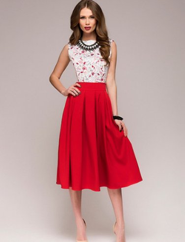 free ship Women Autumn Elegant Flare Bell Sleeve Dress 2018