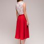 free ship Women Autumn Elegant Flare Bell Sleeve Dress 2018
