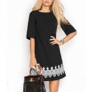 free ship 2018 Women Lace Vintage Casual Mini Dress