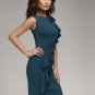 free ship Fashion Elegant Ruffles Bodycon Dress Women 2018