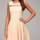 free ship Women Summer Sheath Floor-Tank O-neck Dress, 2018/Medium/Large