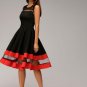 free ship Women Summer Sheath Floor-Tank O-neck Dress, 2018/Medium/Large