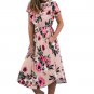 free ship Summer Floral Prairie Chic Dress 2018/Medium/Large
