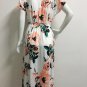 free ship Summer Dress Women Floral Dress Sleeve One 2018/Medium/Large