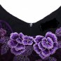 free ship Womens Elegant Embroidery Lace Crok Dress 2018/Medium/Large