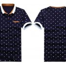 free ship Shirt Men Cotton Fashion Skull Dots Print/Medium/Large/XL Sizes