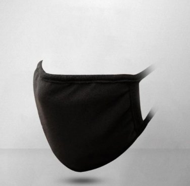 free ship 1pcs Mouth Mask Black Cotton Blend Anti Dust and nose protection Face