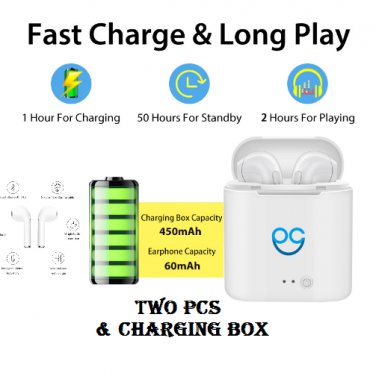 free ship Earpods Bluetooth Wireless Headphones-Galaxy-X-Android Earphone