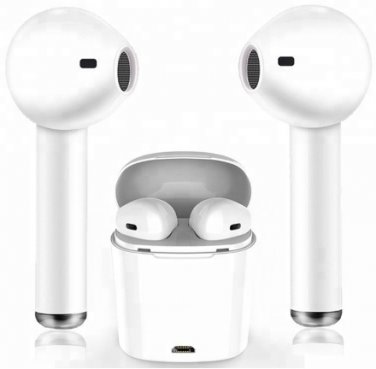 free ship wireless Ear headphones Earbuds For All Phones.