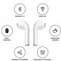 free ship wireless Ear headphones Earbuds For All Phones.