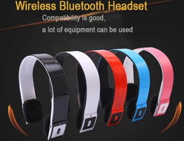 Free ship Bluetooth Headphone Noise Cancelling Earphones 3D Stereo