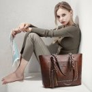 Free ship Women Pu leather Handcarry Shoulder Tote Bags
