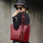 Free ship Women Pu leather Handcarry Shoulder Tote Bags