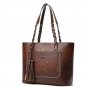 Free ship Women Pu leather Handcarry Shoulder Tote Bags
