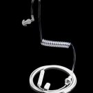 New Arrival White Stereo Monaural Air Tube 3.5mm Anti Radiation