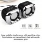 USB 2.0 Notebook Speakers Wired Stereo Mini Computer Speaker for Desktop Laptop