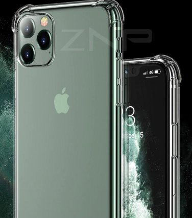 Luxury Shockproof Silicone Case For 11 Pro Max Soft  Cases For  X XR XS 11 Max Phone Case