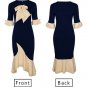Women Dress Wedding Evening Party Ball Prom Gown Elegant Midi Dress