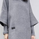 Big Size Women's Long Loose Casual Hoodie blouse Tops Korean