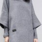 Big Size Women's Long Loose Casual Hoodie blouse Tops Korean