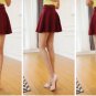 Korean Version Skirts Safty Short Skirts Women's Solid Mini Pleated Skirt
