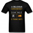 Pi Day T-Shirt Math Nerd Geek Gift Tshirt Men Short Sleeve Round Collar Brand New