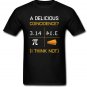 Pi Day T-Shirt Math Nerd Geek Gift Tshirt Men Short Sleeve Round Collar Brand New