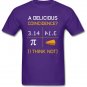 Pi Day T-Shirt Math Nerd Geek Gift Tshirt Men Short Sleeve Round Collar Brand New
