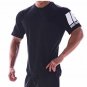 new style men's short sleeve t shirts Loose plus size stretch cotton sportswear