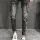 Autumn Jeans Men's Slim Fashion Washed Retro Casual Denim Trousers