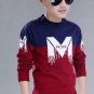 2019 Children's sweater Winter New Cotton Clothing Hedging Round collar Sweater