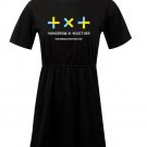 Women Dress 2019 Summer TXT Dress Print Women Clothes