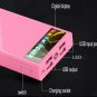 4 USB Portable 5V2A 6x18650 Power Bank Battery Box Shell Case DIY Type-C Micro Mobile Phone Charger