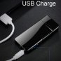 Lighter Electronic Windproof Plasma USB Lighter For Cigarette Smoking engrave name