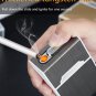 cigarette case with windproof lighter cigarette lighter cigarette accessory function two in one
