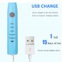 Electric Toothbrush Ultrasonic Vibration Waterproof Rechargeable Oral Hygiene ToothBrush