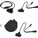 USB 2.0 to USB 3.0 SATA 15 + 7 pin connector Gadgets USB Hard Disk 2.5 Adapter