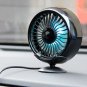 Car Truck Cooling Air Fan USB Multi-Functional Fan  Cooling Fan 360 Degree Rotating