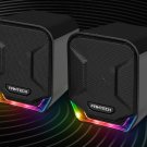 Fantech GS202 RGB Cable Speakers 3.5MM Plug For USB Plug For PC Game Speakers