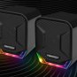 Fantech GS202 RGB Cable Speakers 3.5MM Plug For USB Plug For PC Game Speakers