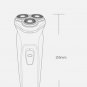 Original face shaver Enchen BlackStone 3D Electric Shaver, Men Washable