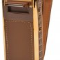 Leather Wrapped Beard Shaving Machine Electric Reciprocating Shaver Kit Rechargeable Men Razor