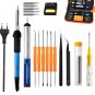 60W 220V Electric Soldering Iron Set Temperature Adjustable Welding Repair Tool