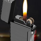 Two Flames Metal Lighter Torch Turbo Lighter gas Lighter Cigar Cigarette