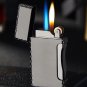 Two Flames Metal Lighter Torch Turbo Lighter gas Lighter Cigar Cigarette