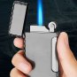 Two Flames Metal Lighter Torch Turbo Lighter gas Lighter Cigar Cigarette