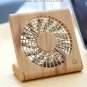 folding fan outdoor portable silent desktop mini small fan